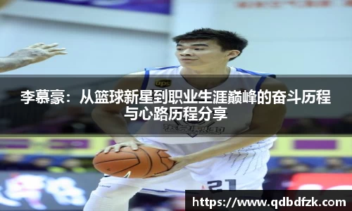李慕豪：从篮球新星到职业生涯巅峰的奋斗历程与心路历程分享
